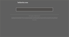Desktop Screenshot of heliartist.com